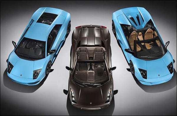 Lamborghini расширяет цветовую гамму