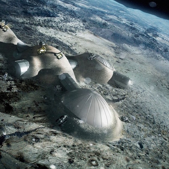 Лунная база будет построена на обратной стороне Луны