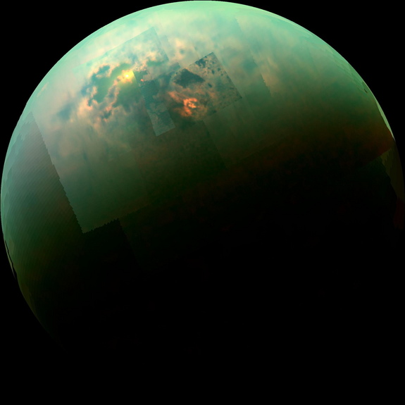 Второе по величине море Титана - метановое