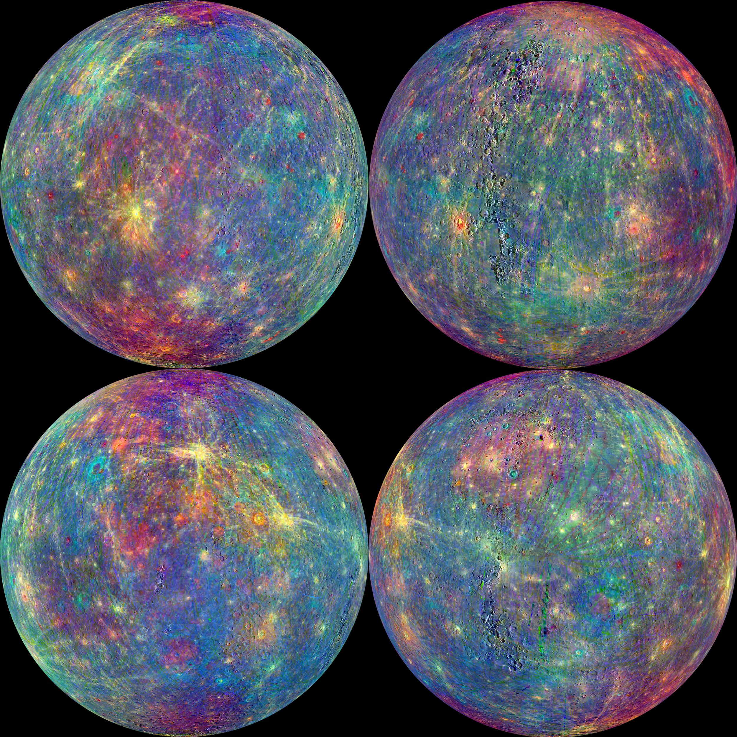 Метеорные тела создают атмосферу Меркурия