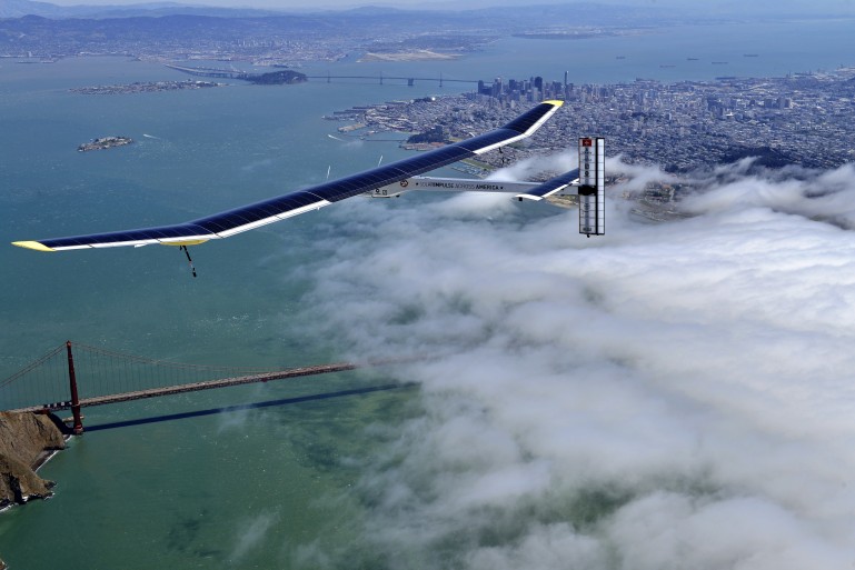 Solar Impulse начал свой полет по всей Америке