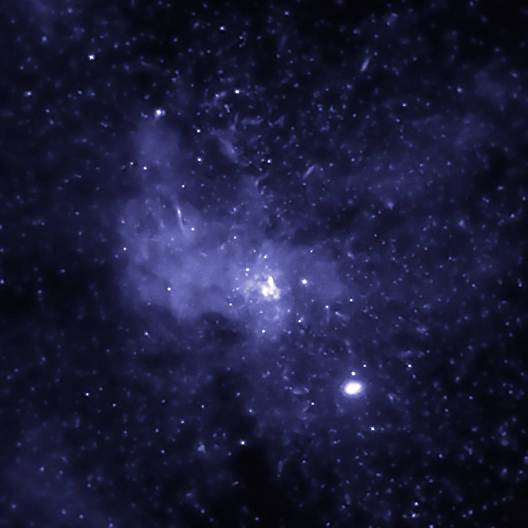 Черные дыры в ядре Млечного Пути