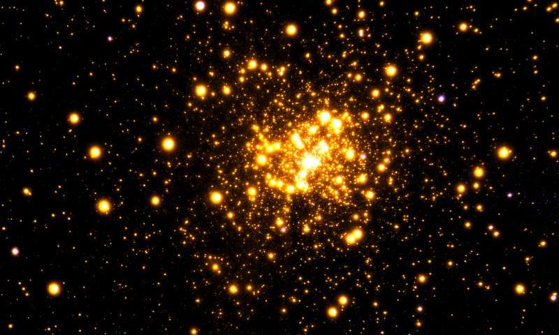 Астрономы представили изображение редкого звездного скопления Liller 1