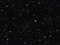 Кластер и "море галактик" на одном снимке