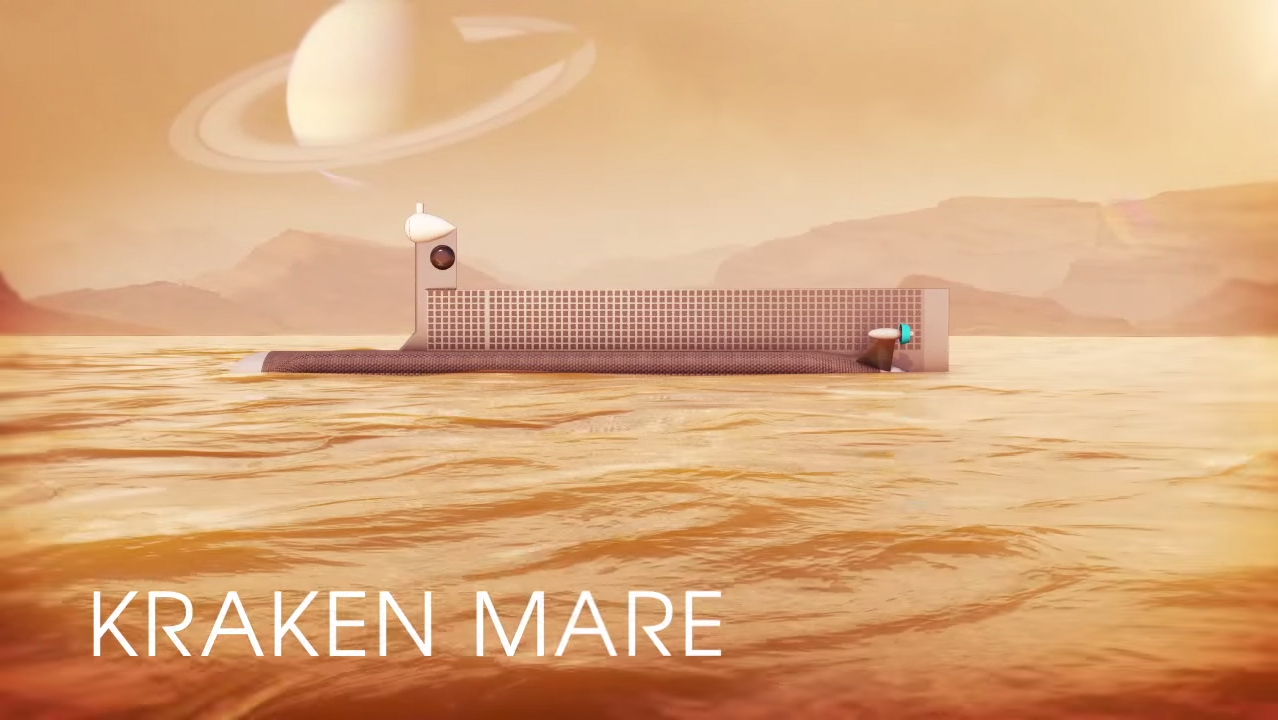 Космическая субмарина исследует моря Титана