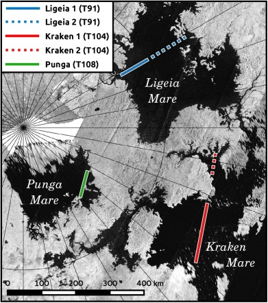 Озера Титана скрывают таинственный остров