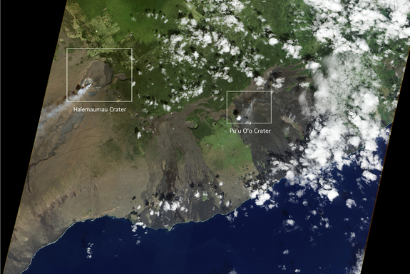 Спутниковые снимки могут предсказать извержения вулканов