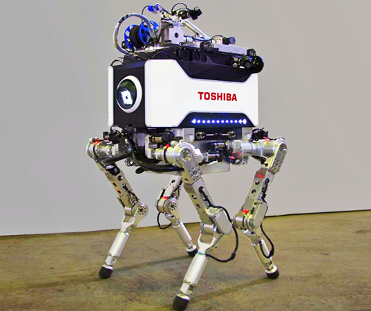 Toshiba разрабатывает четвероногого робота для АЭС