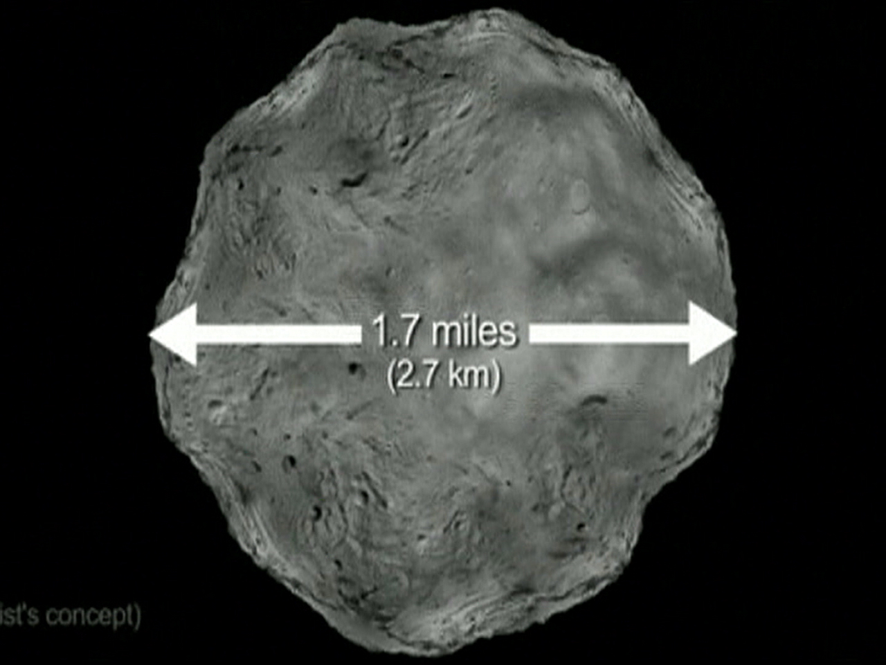Астероид 1998 QE2 улетел, но обещал вернуться..