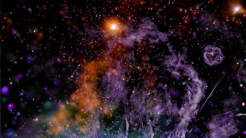Раскрыты невиданные ранее детали центра галактики
