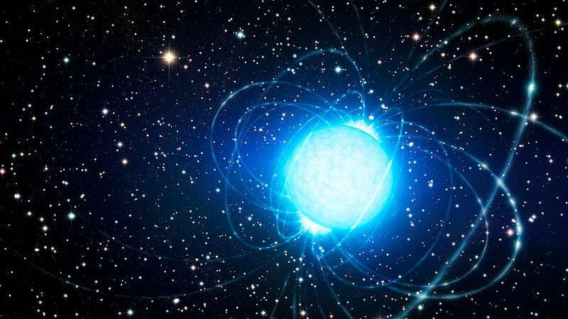 Астрономы исследуют недавно активировавшийся радиомагнетар