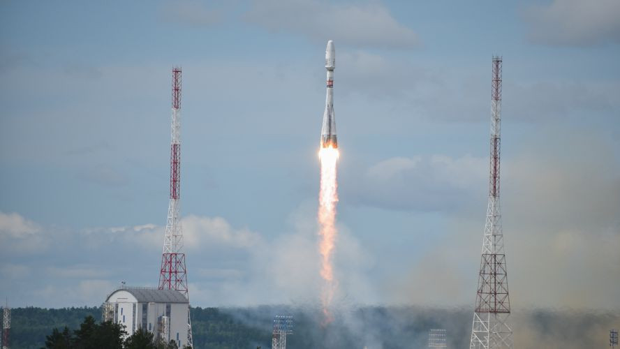 Произведен успешный запуск ракеты Союз с космодрома Восточный