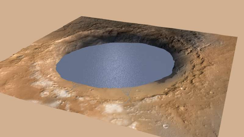 Curiosity нашел доказательства озер на древнем Марсе