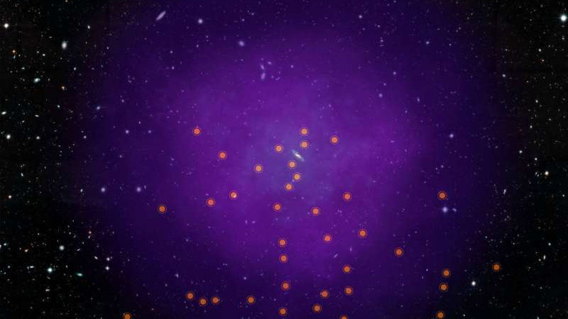 Хаббл нанес на карту гигантское гало вокруг галактики Андромеды