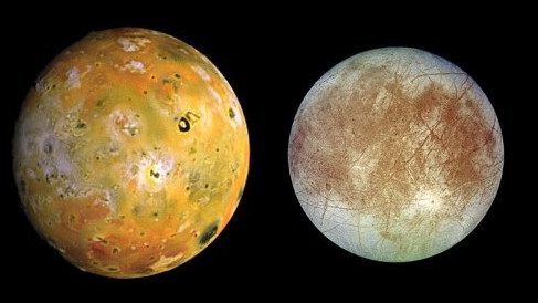 Спутники Юпитера могут согревать друг друга