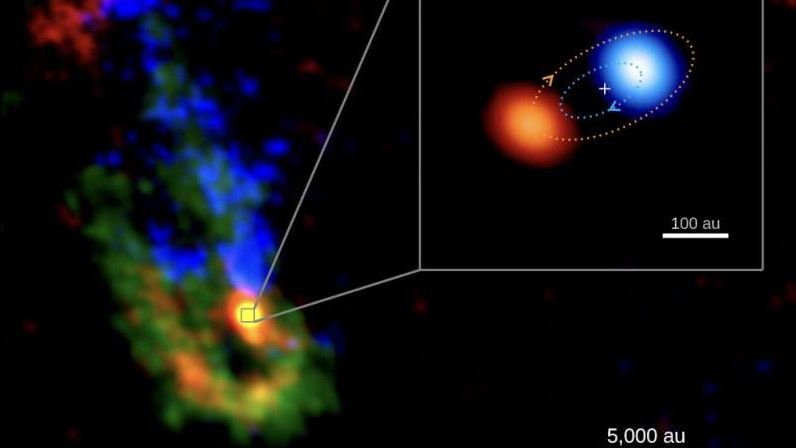 Ученые наблюдают за рождением массивной двойной звездной системы
