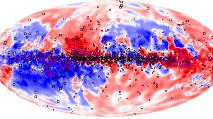 Ученые создали карту магнитного поля галактики
