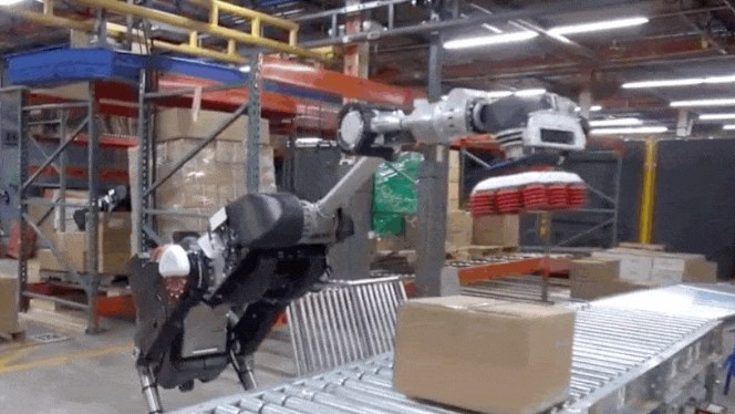 Обновленный робот Handle работает на складе