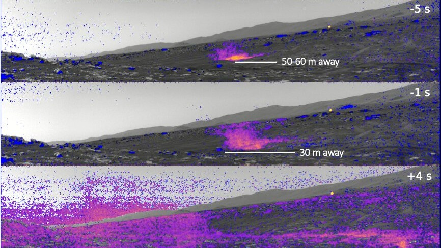 Ученые получили первую в истории звуковую запись пылевых вихрей на Марсе