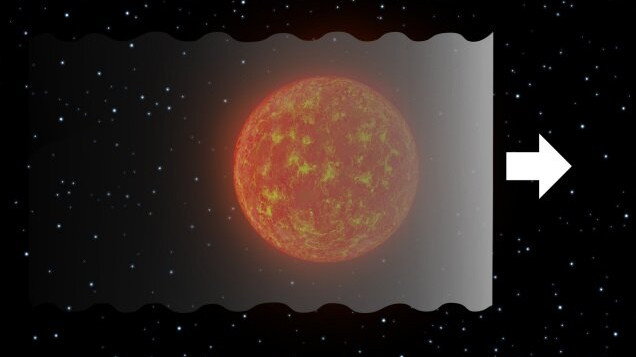Астрономы обнаружили глубокую асимметричную окклюзию в небольшой звезде