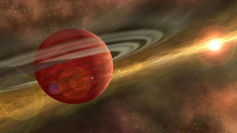 Ученые открыли крошку планету-гигант неподалеку