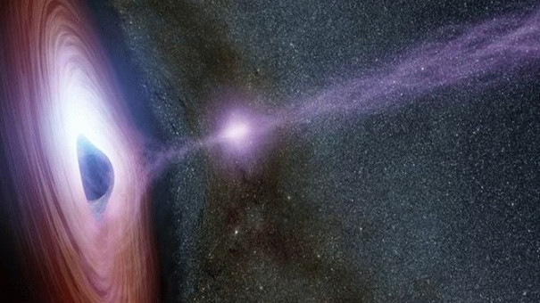 Обнаружена черная дыры, поглощающая нейтронную звезду