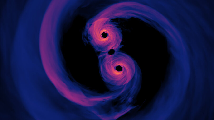 Без дополнительных данных происхождение черной дыры можно «раскрутить» в любом направлении