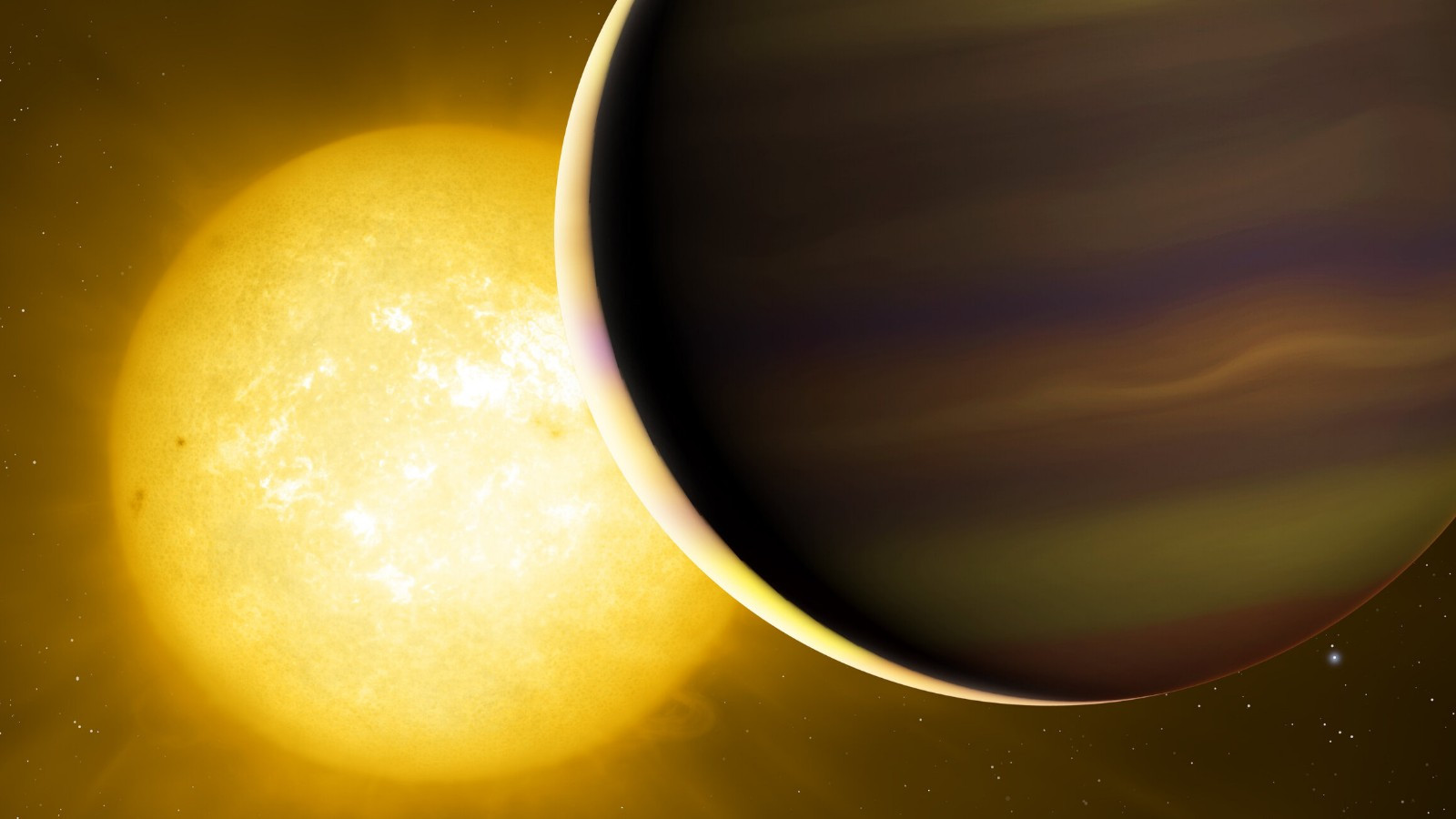 Химический отпечаток первой транзитной экзопланеты показал ее далекое место рождения